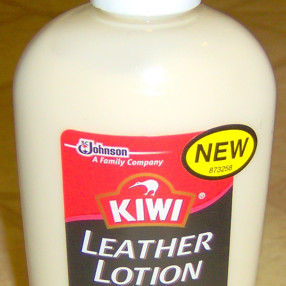 KIWI Leather LOTION Shoe Boot Clean Condition cream for Boot Shoe & Leather 5 oz
